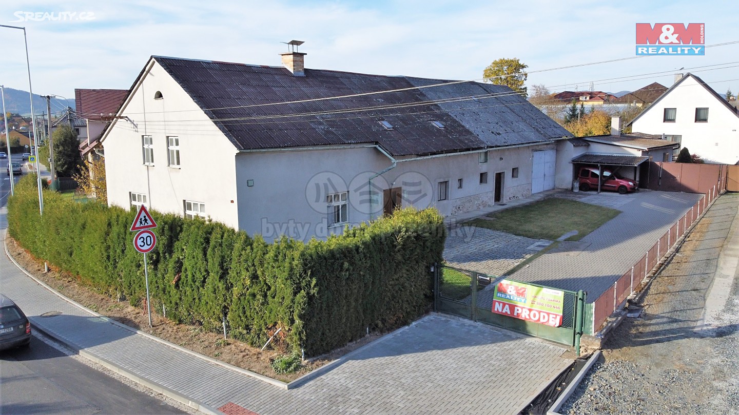 Prodej  rodinného domu 326 m², pozemek 1 032 m², Nový Malín, okres Šumperk
