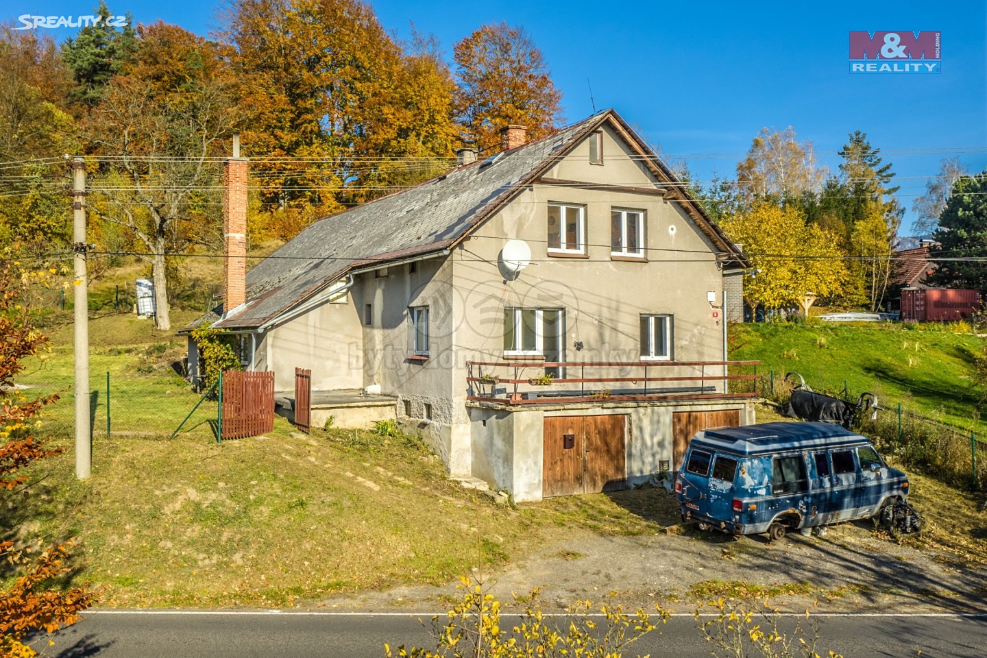 Prodej  rodinného domu 200 m², pozemek 1 096 m², Janův Důl, okres Liberec