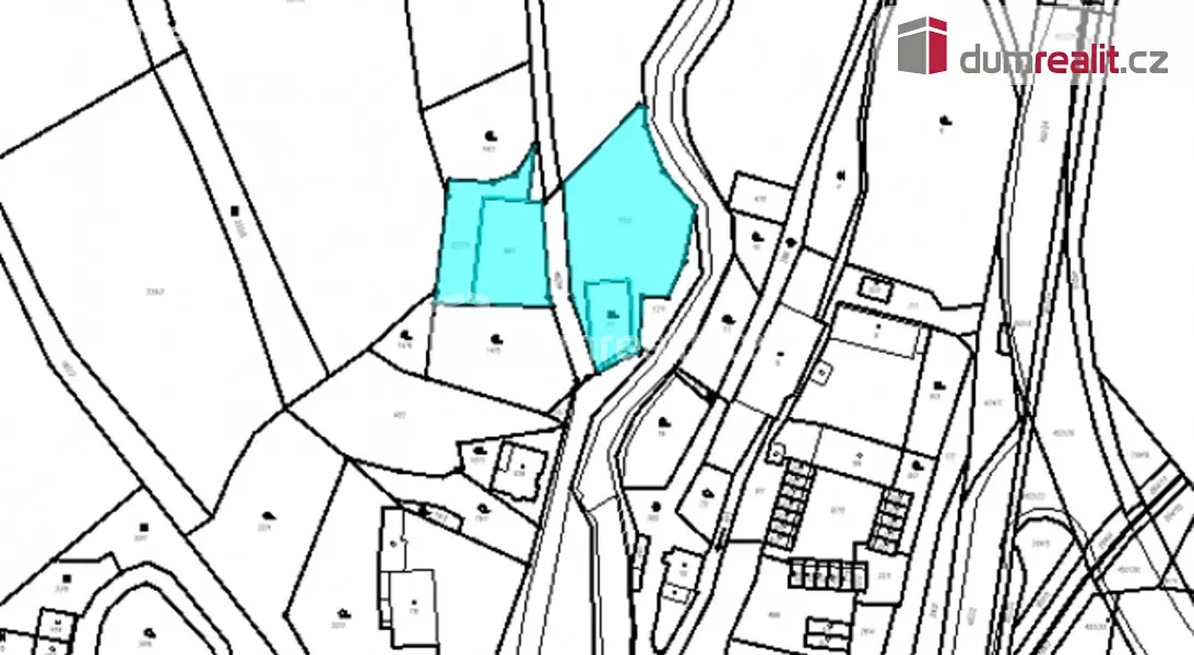 Prodej  stavebního pozemku 1 524 m², Ostrov - Dolní Žďár, okres Karlovy Vary