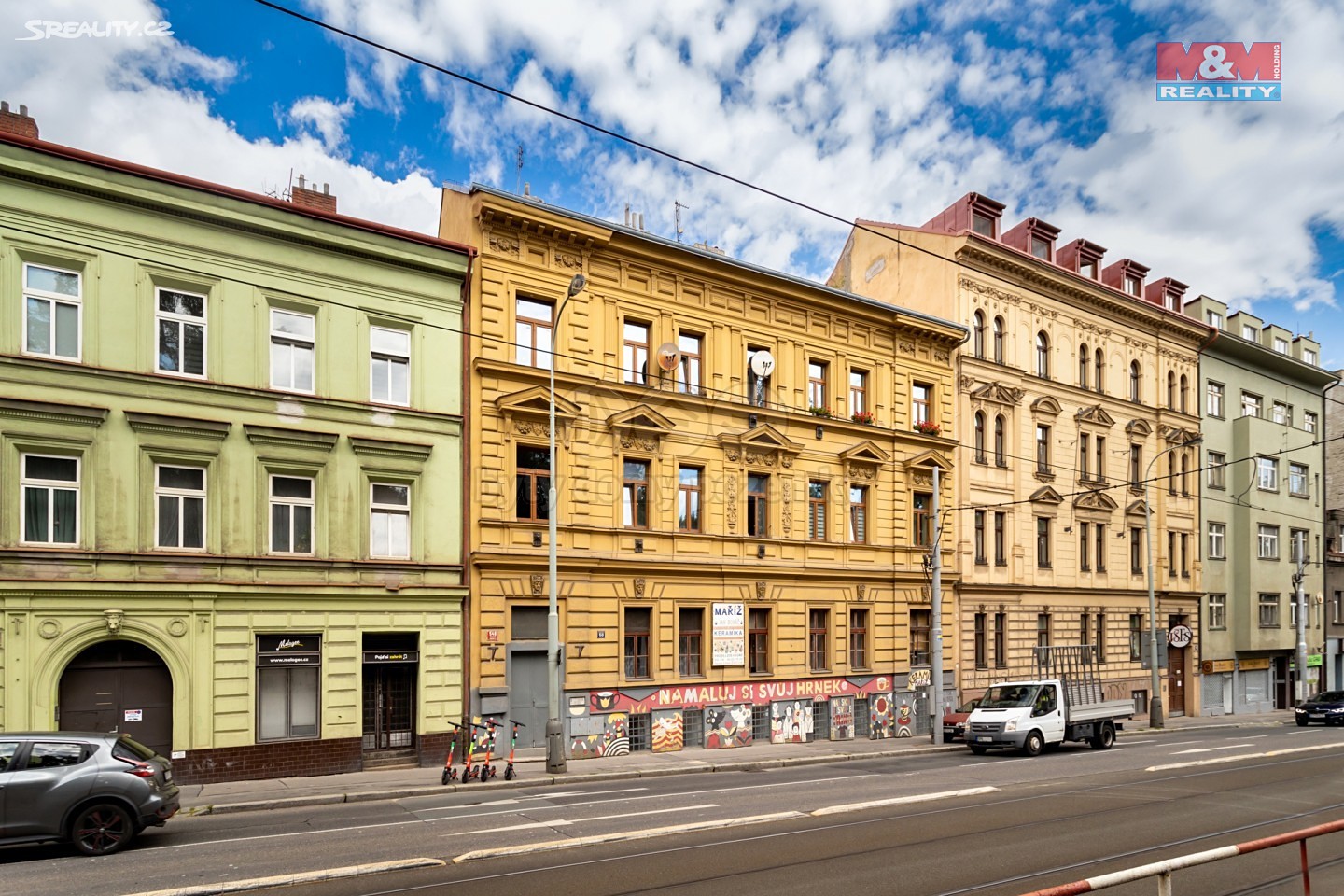 Pronájem bytu 1+1 33 m², Plzeňská, Praha 5 - Smíchov