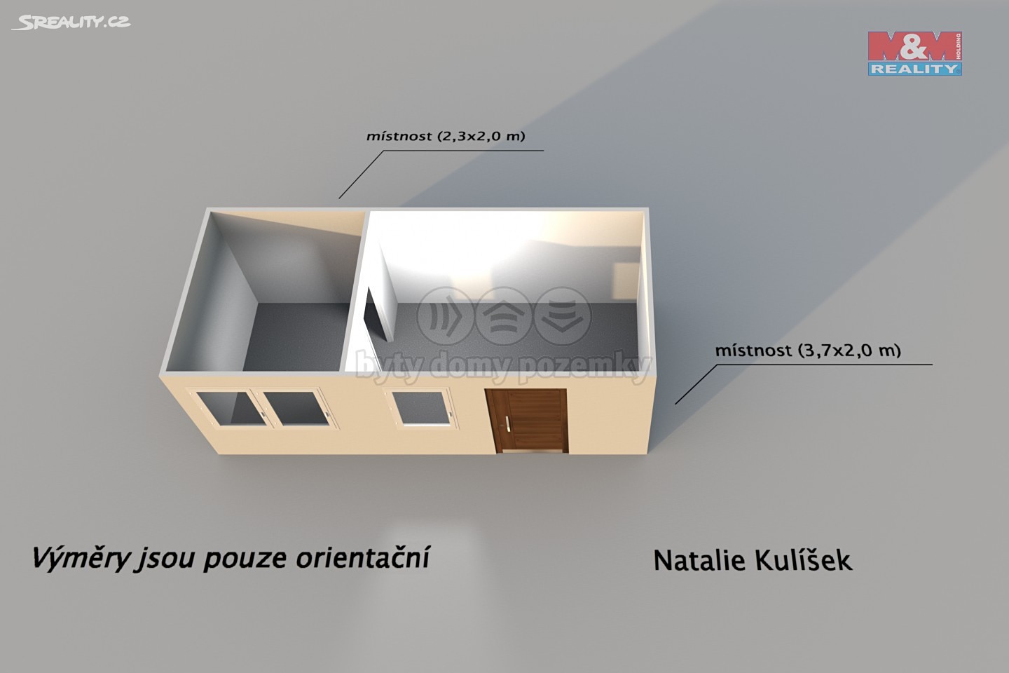 Prodej  chaty 12 m², pozemek 981 m², Dolní Lukavice, okres Plzeň-jih