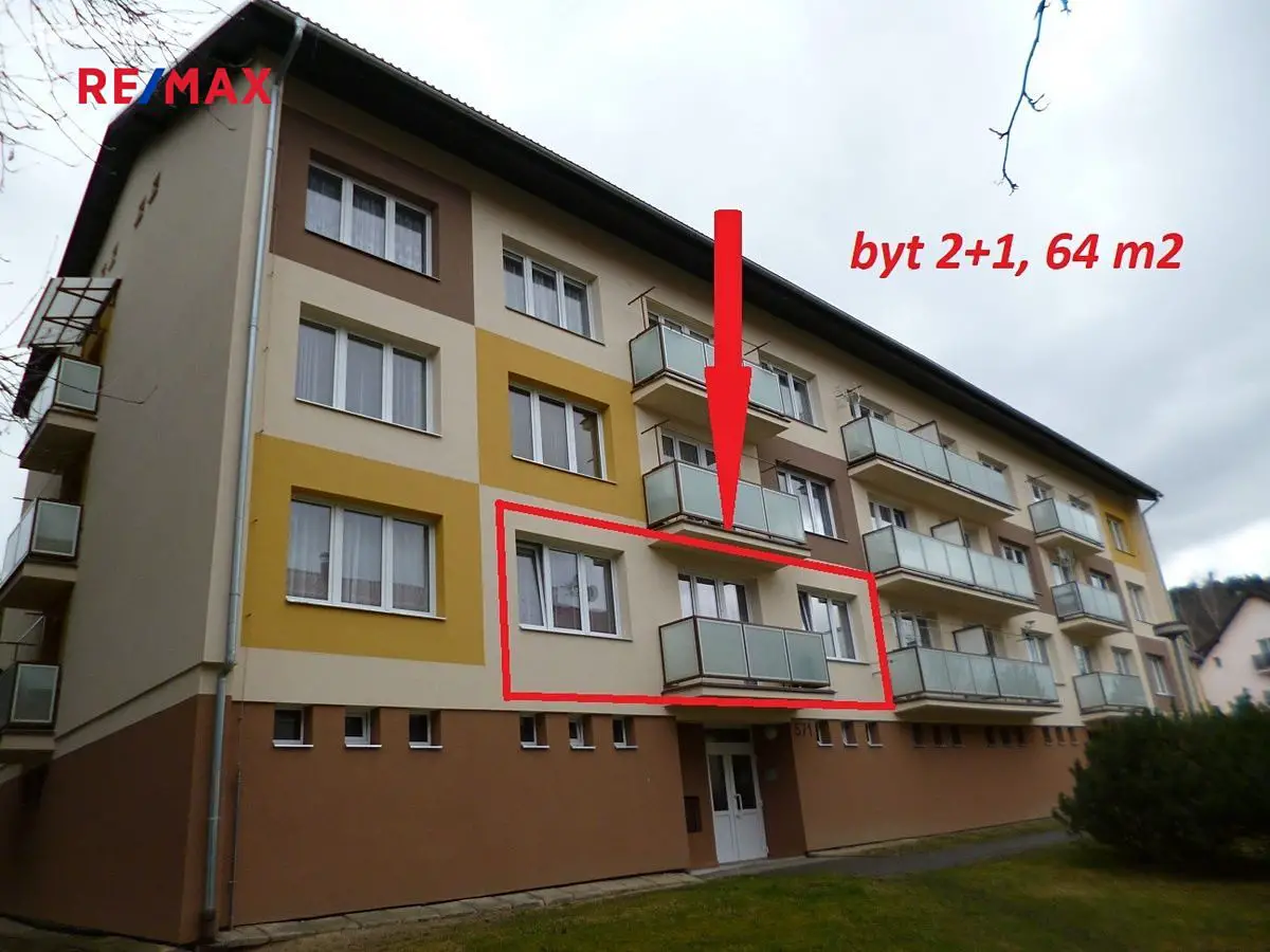 Pronájem bytu 2+1 66 m², Sokolovská, Prachatice - Prachatice II