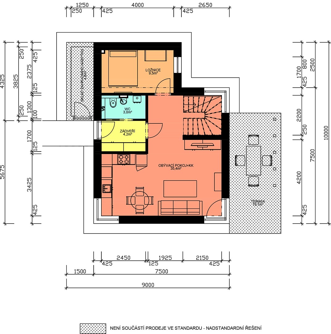 Prodej  rodinného domu 98 m², pozemek 566 m², Němčice, okres Pardubice