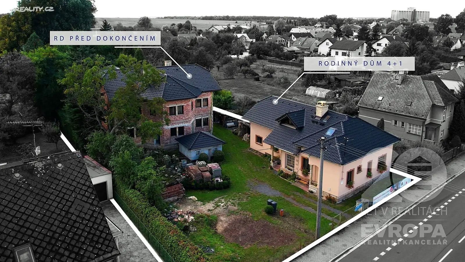Prodej  rodinného domu 526 m², pozemek 2 948 m², T. G. Masaryka, Ostroměř