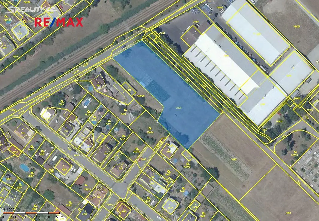 Prodej  pozemku 3 461 m², Bakov nad Jizerou, okres Mladá Boleslav