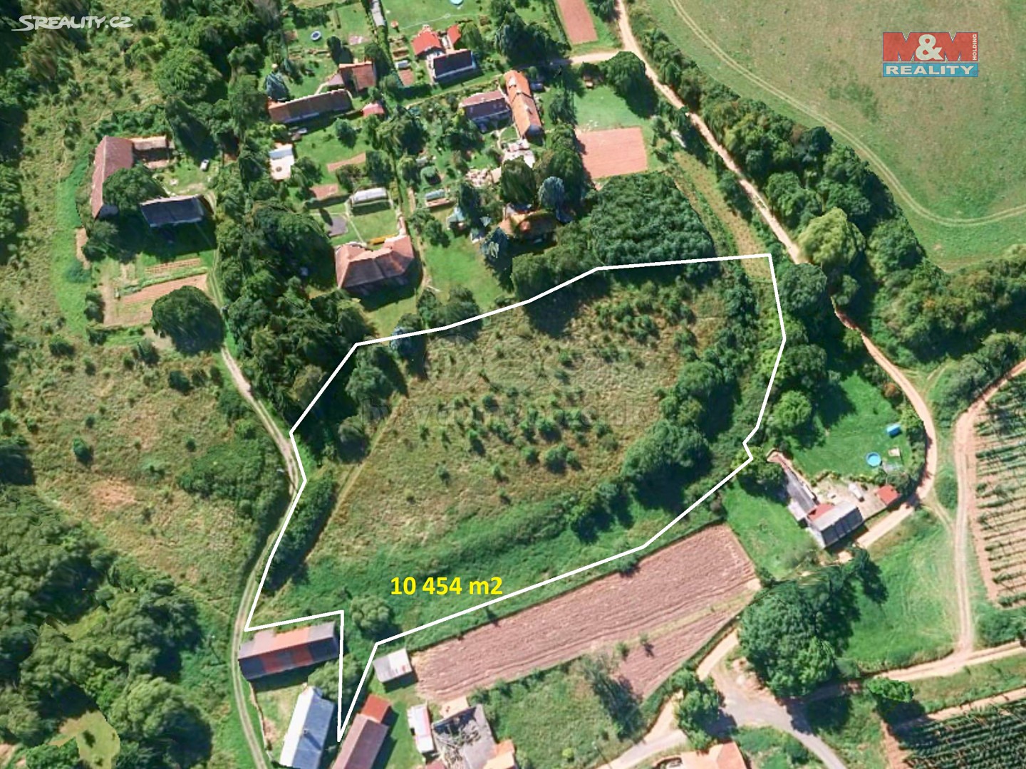 Prodej  zahrady 10 454 m², Tuchořice - Nečemice, okres Louny