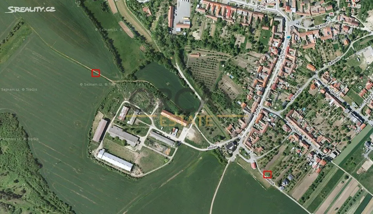Prodej  pozemku 14 m², Kobeřice u Brna, okres Vyškov