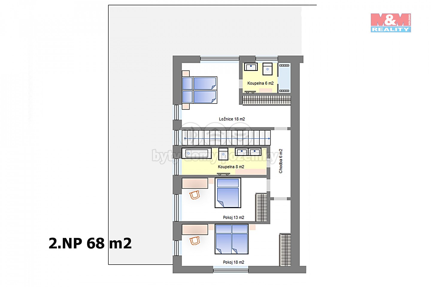 Prodej  rodinného domu 330 m², pozemek 510 m², Adlerova, Praha 5 - Velká Chuchle
