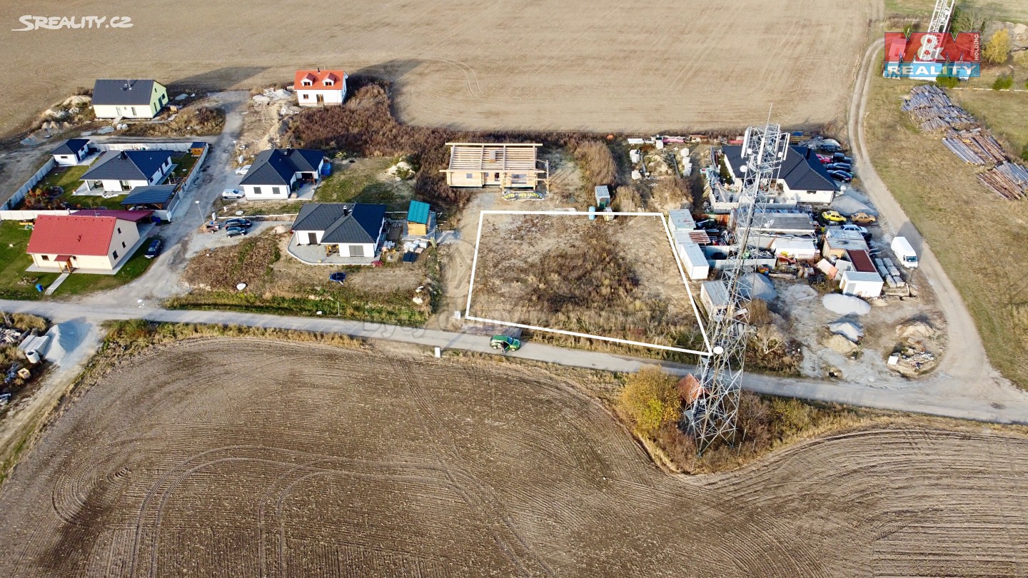 Prodej  stavebního pozemku 1 092 m², Chotýčany, okres České Budějovice