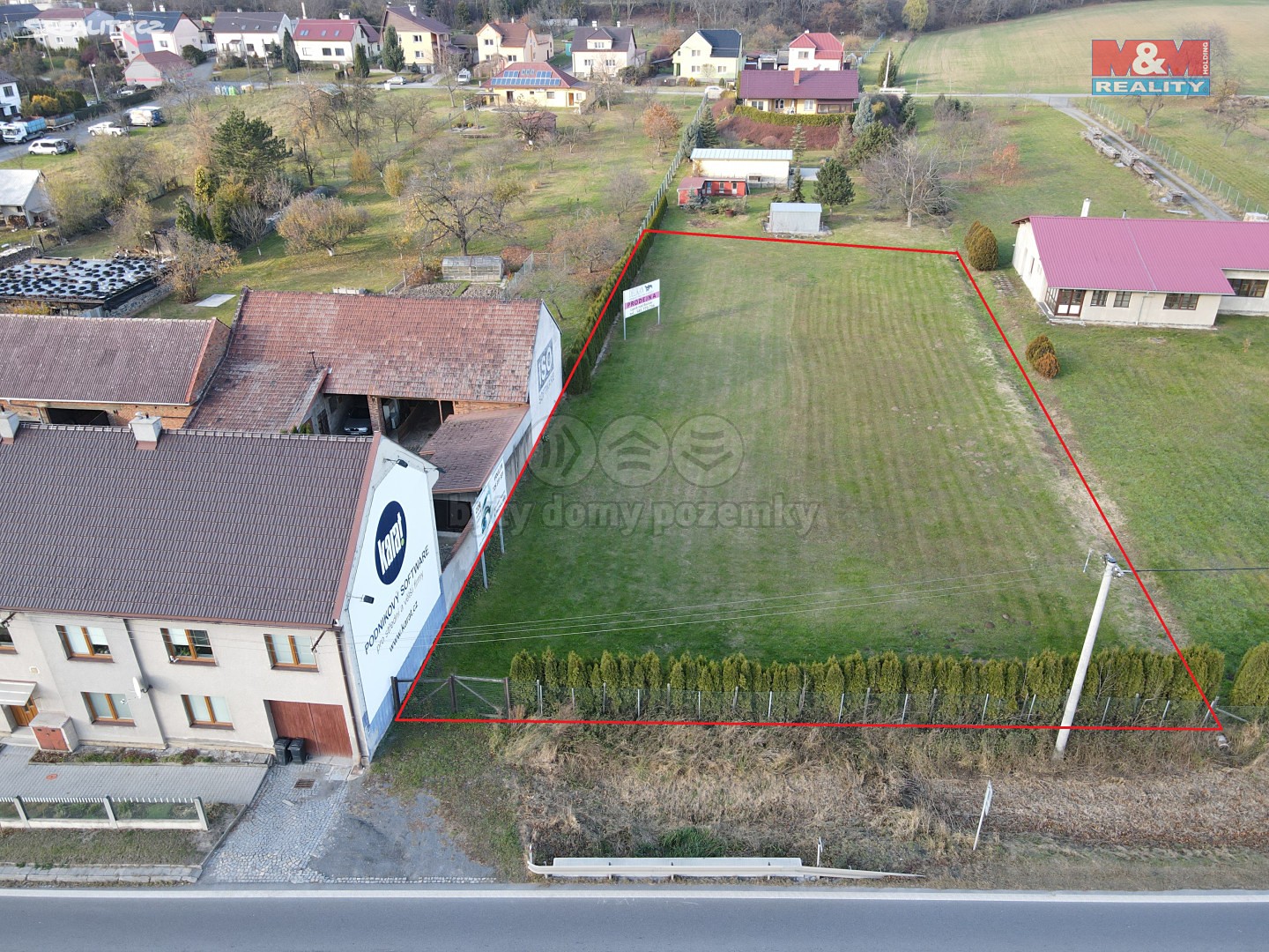 Prodej  stavebního pozemku 2 500 m², Hranice - Hranice VII-Slavíč, okres Přerov