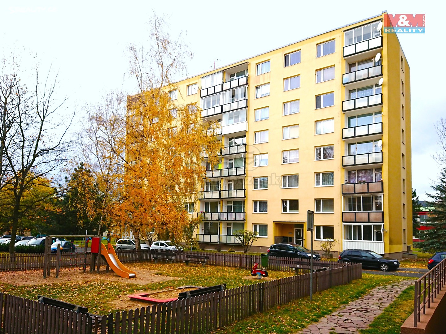 Pronájem bytu 1+1 35 m², akademika Heyrovského, Chomutov