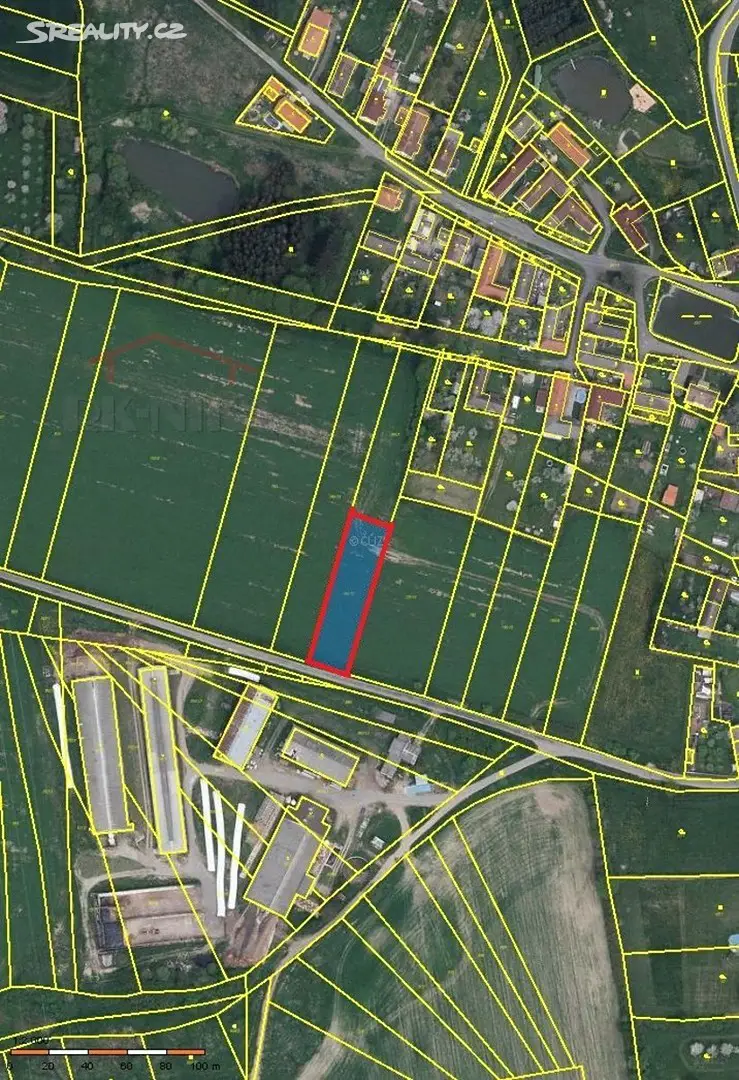 Prodej  komerčního pozemku 1 651 m², Kozlovice, okres Plzeň-jih