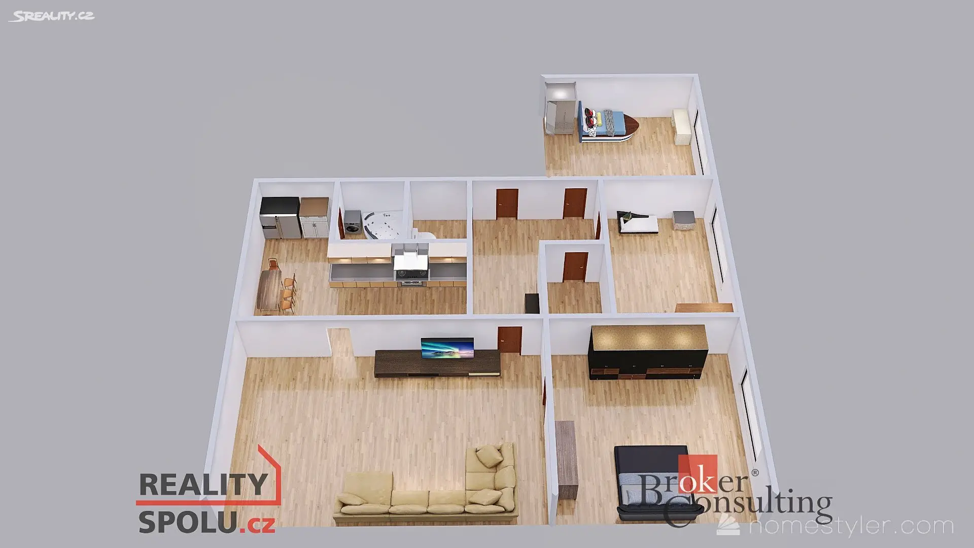Prodej bytu 4+1 98 m², Boženy Němcové, Rokycany - Nové Město
