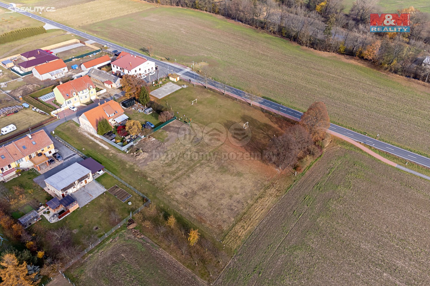 Prodej  stavebního pozemku 1 155 m², Uničov - Nová Dědina, okres Olomouc