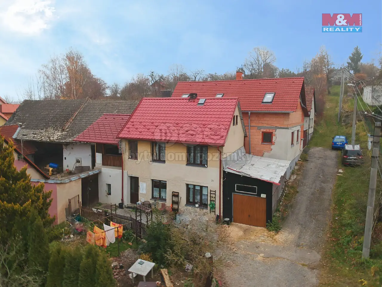 Prodej  rodinného domu 80 m², pozemek 134 m², Bednárec, okres Jindřichův Hradec