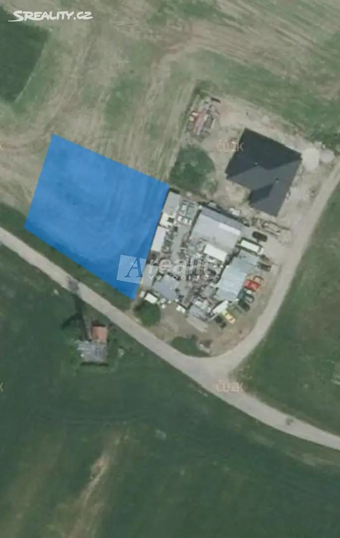 Prodej  stavebního pozemku 1 092 m², Chotýčany, okres České Budějovice