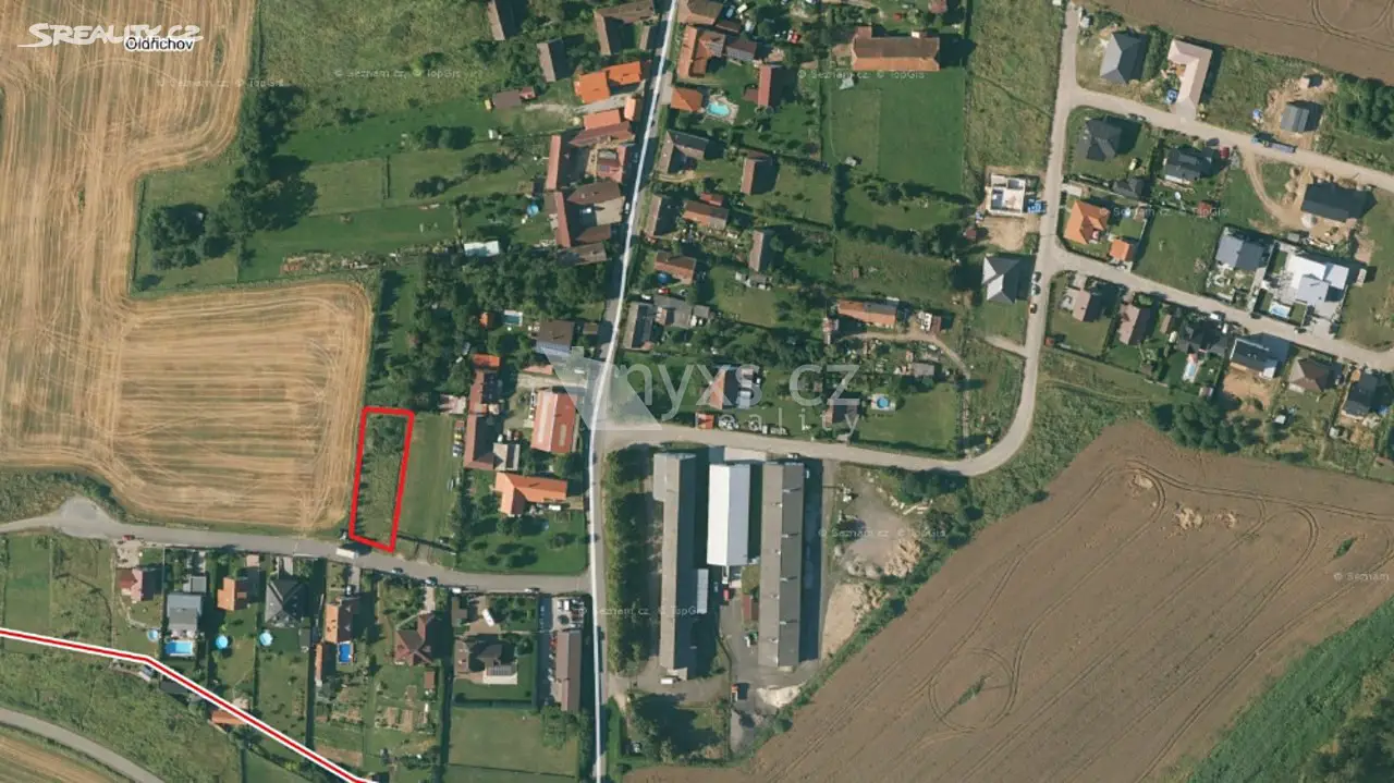 Prodej  stavebního pozemku 1 031 m², Dobev - Oldřichov, okres Písek
