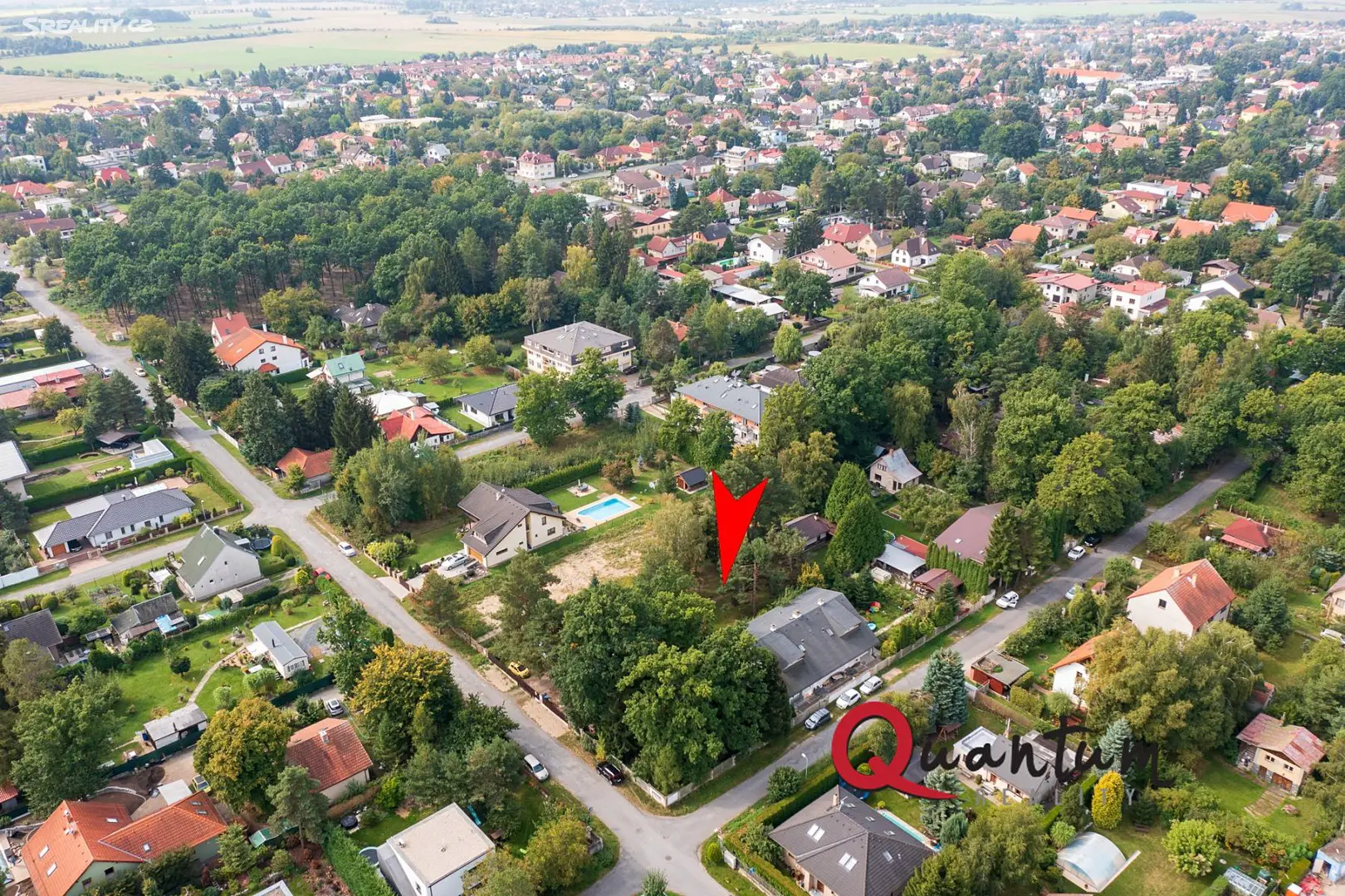 Prodej  stavebního pozemku 1 428 m², Svojšická, Praha 9 - Újezd nad Lesy