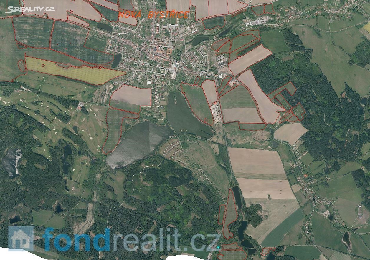 Prodej  pozemku 517 m², Nová Bystřice, okres Jindřichův Hradec
