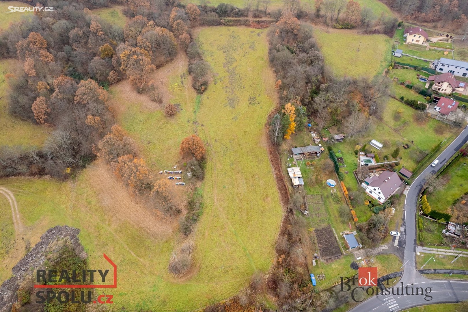 Prodej  louky 11 413 m², Hřbitovní, Ústí nad Labem - Krásné Březno