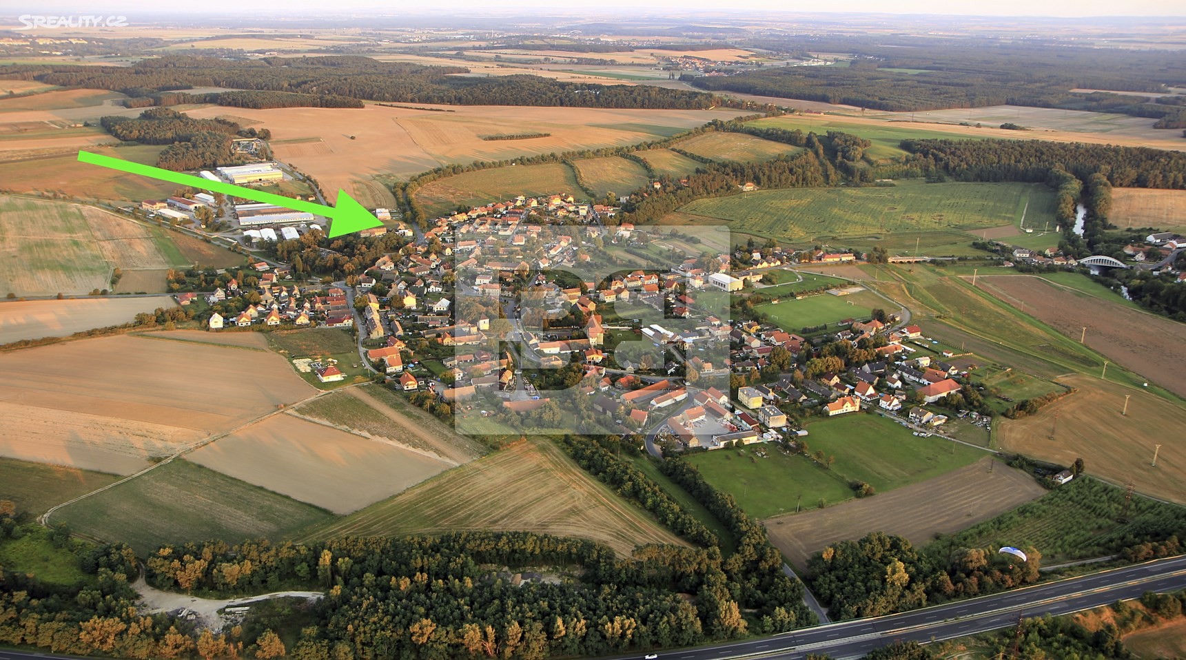 Prodej  stavebního pozemku 875 m², Předměřice nad Jizerou, okres Mladá Boleslav