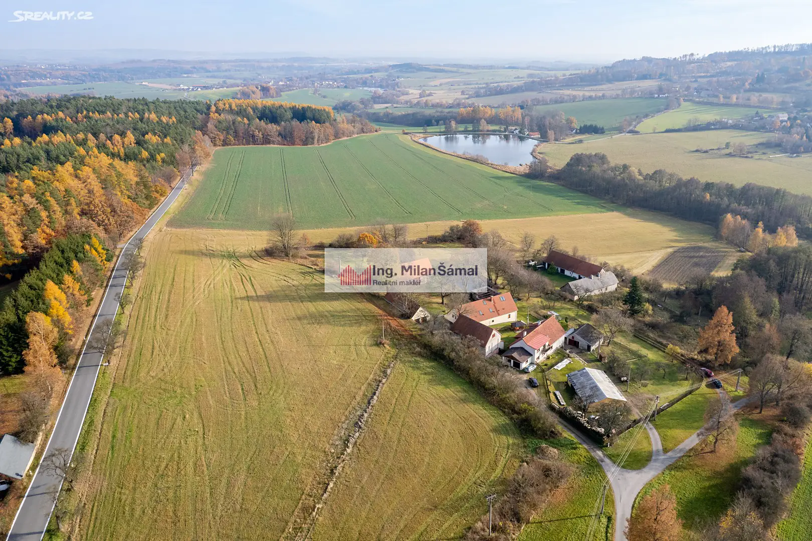 Prodej  rodinného domu 480 m², pozemek 4 868 m², Borotín - Boratkov, okres Tábor