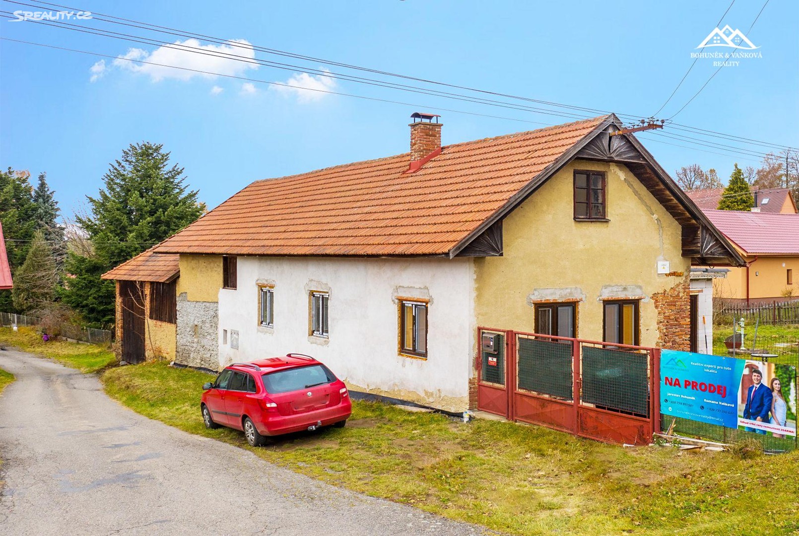 Prodej  chalupy 205 m², pozemek 871 m², Kojetín, okres Havlíčkův Brod