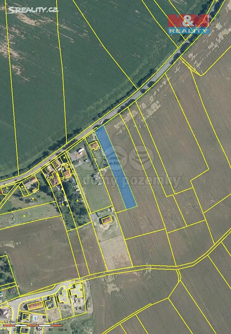 Prodej  stavebního pozemku 2 633 m², Horka, okres Chrudim