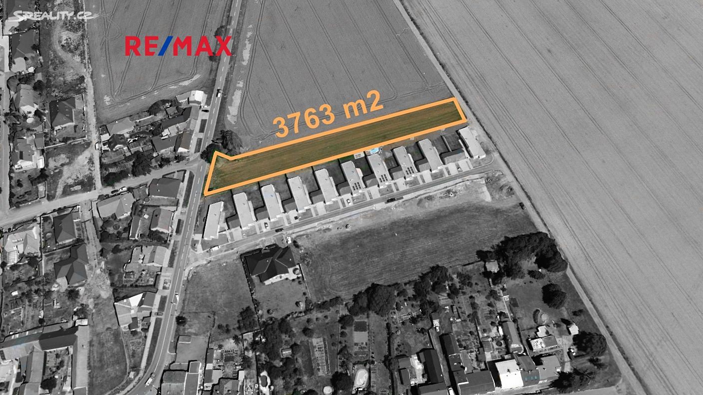 Prodej  stavebního pozemku 3 763 m², Olomouc, okres Olomouc