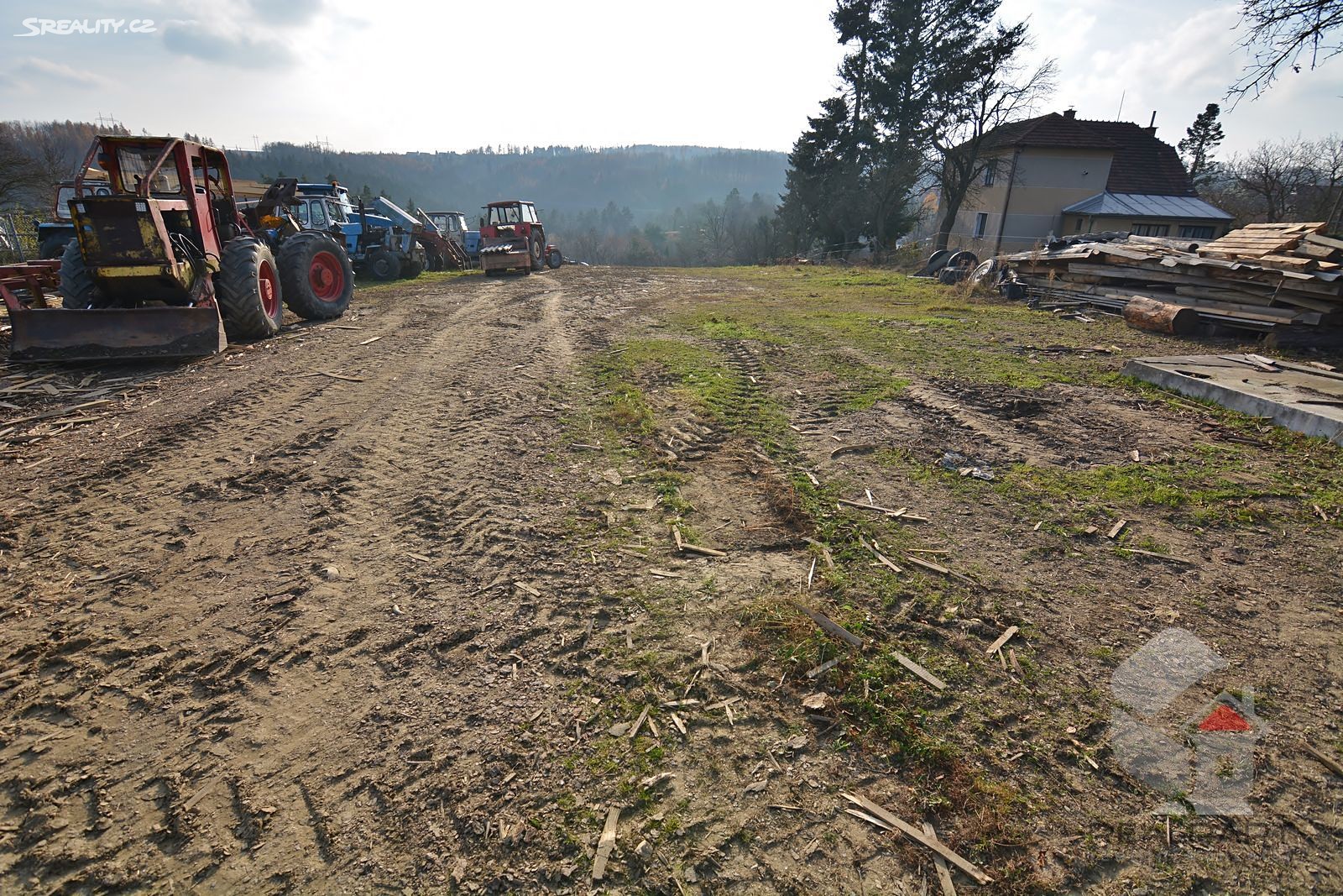 Prodej  stavebního pozemku 1 744 m², Přibyslavice - Radoškov, okres Brno-venkov