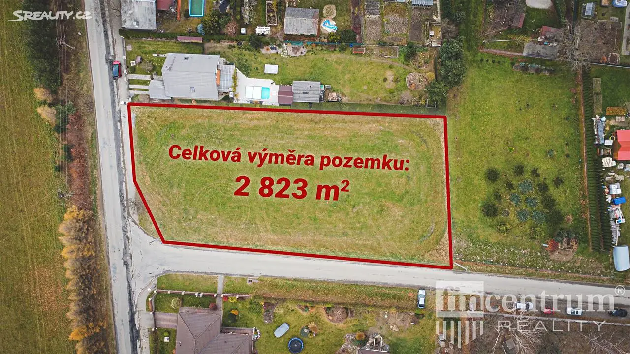Prodej  stavebního pozemku 2 823 m², Raná, okres Chrudim