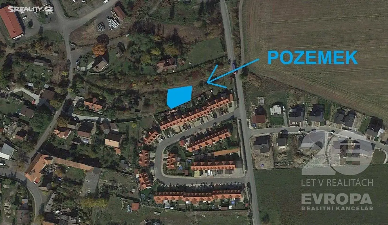 Prodej  stavebního pozemku 1 262 m², Vinařice, okres Kladno