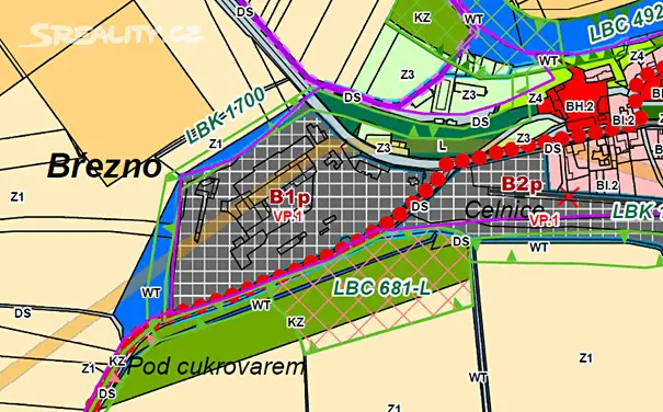 Prodej  komerčního pozemku 56 928 m², Postoloprty - Březno, okres Louny