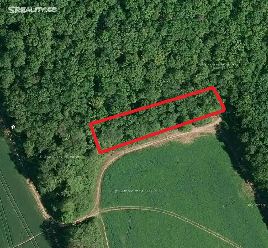 Prodej  lesa 545 m², Uherský Brod - Těšov, okres Uherské Hradiště