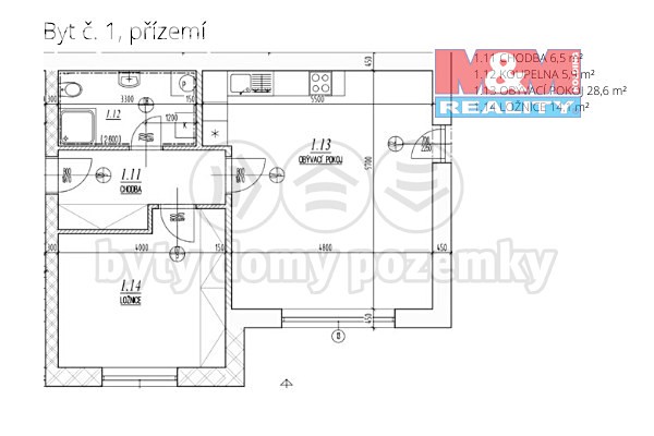 Prodej bytu 2+kk 55 m², Havlíčkova, Žleby