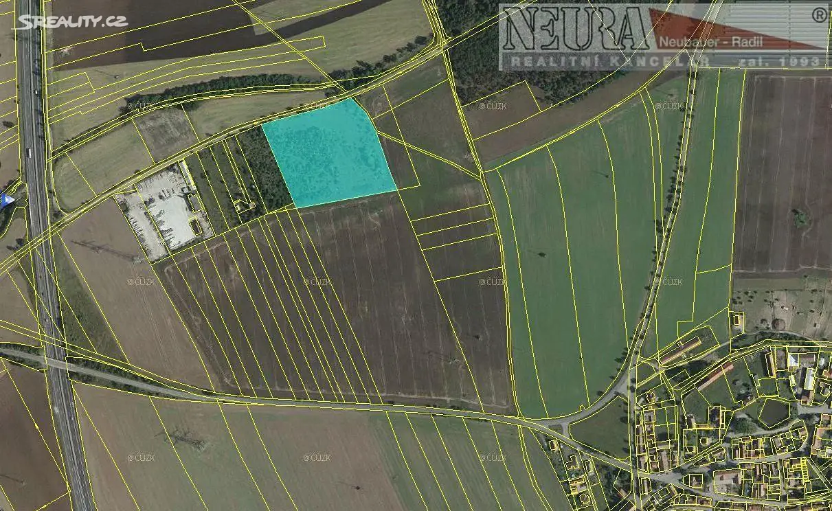 Prodej  pozemku 22 912 m², Zlosyň, okres Mělník