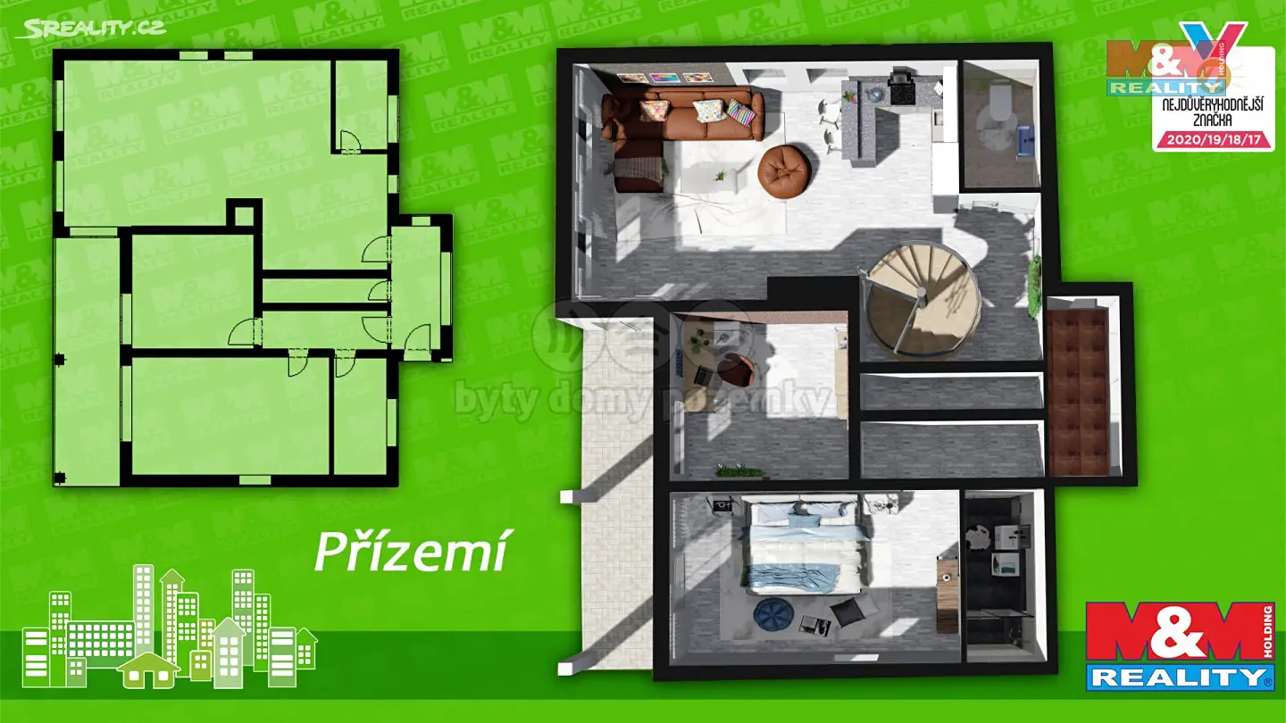 Prodej  rodinného domu 441 m², pozemek 173 m², Mladá Boleslav - Mladá Boleslav II, okres Mladá Boleslav