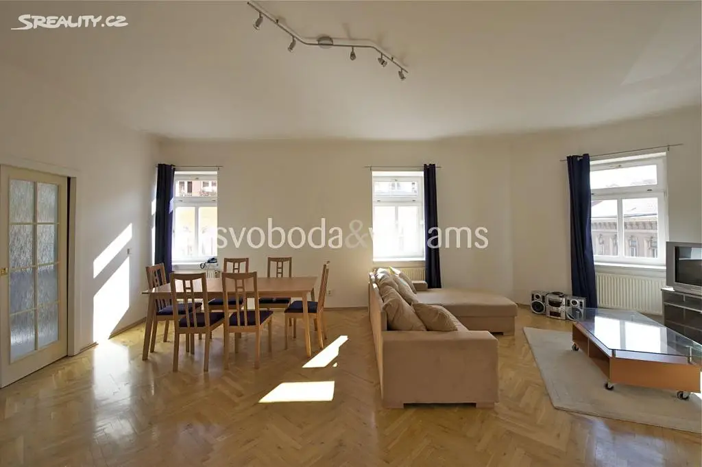 Pronájem bytu 4+1 125 m², Záhřebská, Praha 2 - Vinohrady