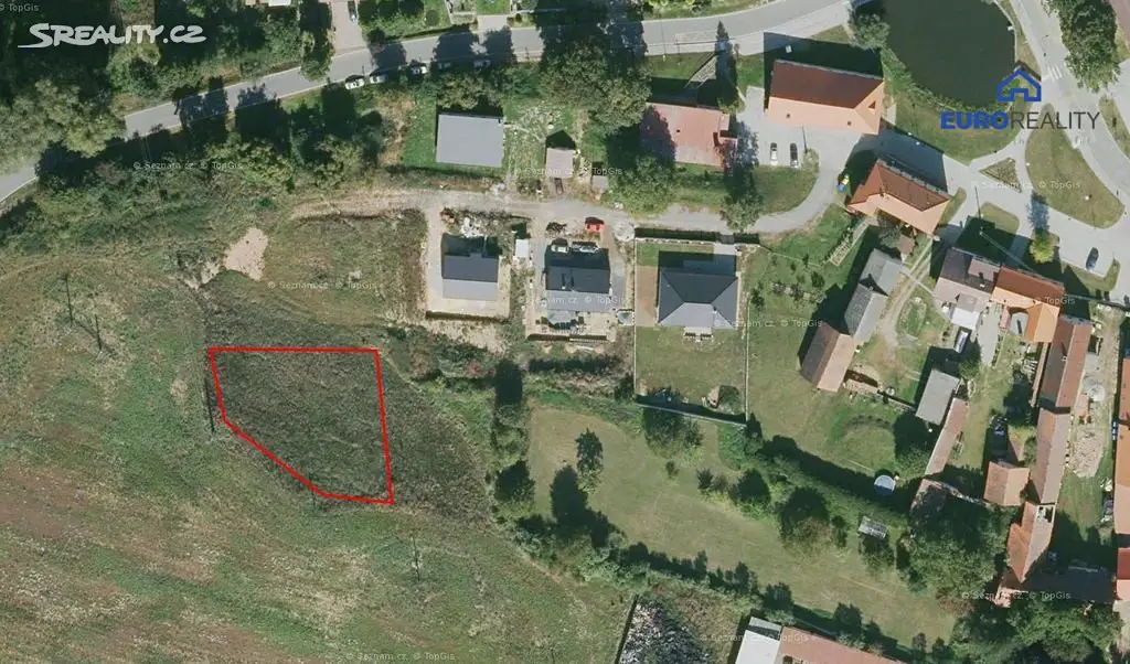 Prodej  stavebního pozemku 1 146 m², Erpužice, okres Tachov