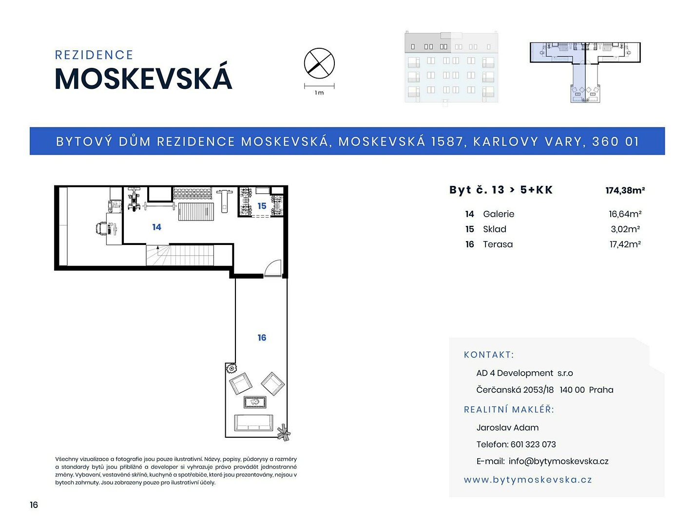 Prodej bytu 5+kk 174 m², Moskevská, Karlovy Vary