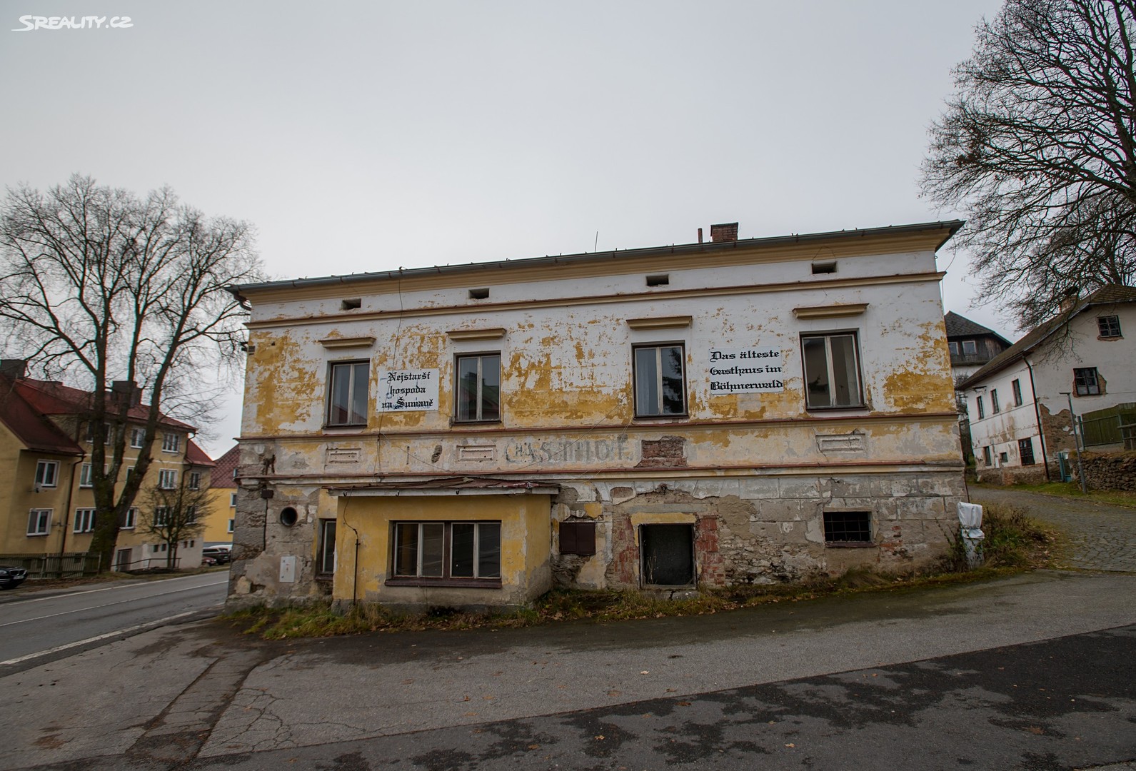 Prodej  památky 1 392 m², pozemek 2 266 m², Horní Vltavice, okres Prachatice