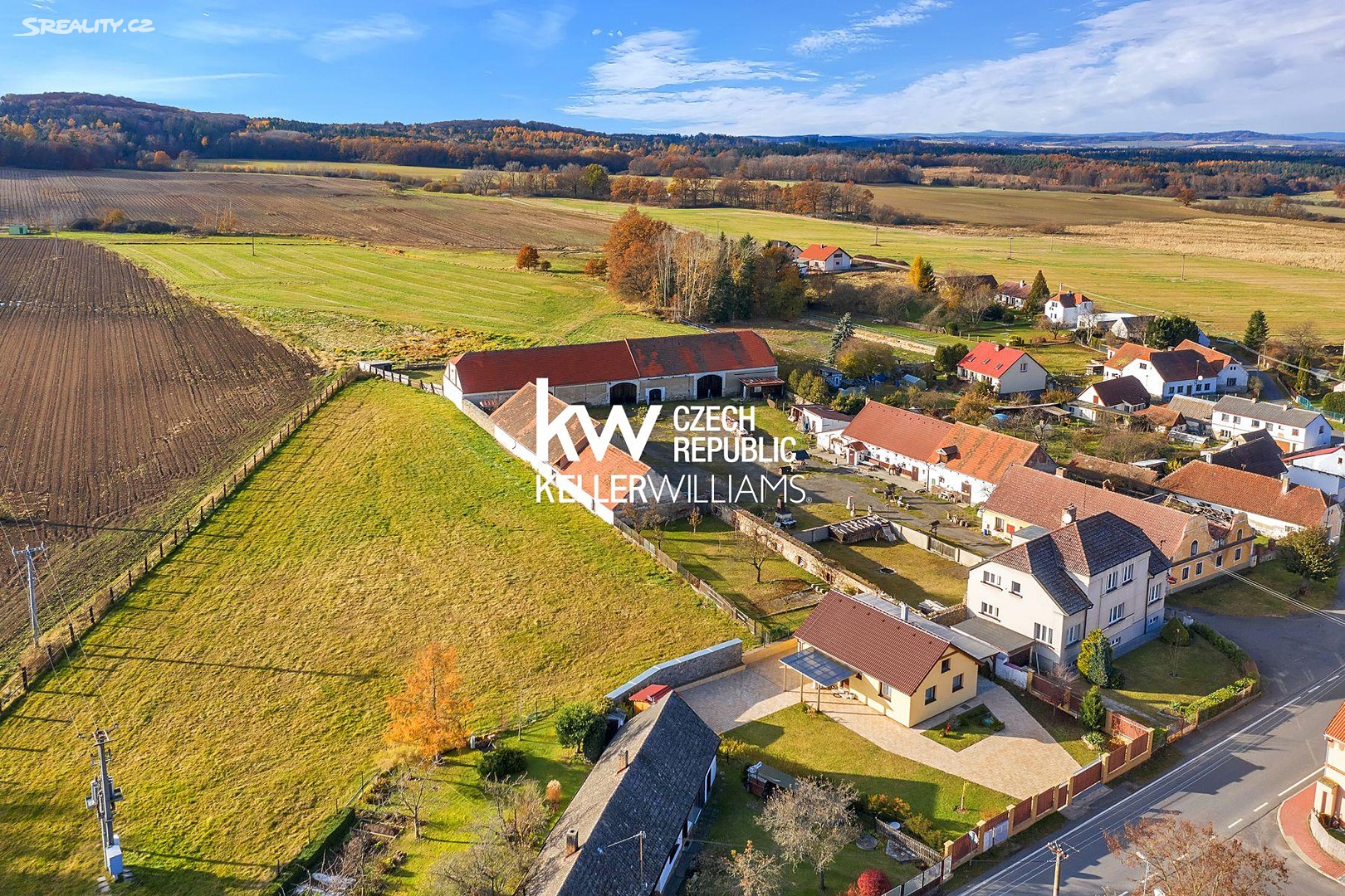 Prodej  zemědělské usedlosti 1 200 m², pozemek 16 101 m², Vráž - Stará Vráž, okres Písek