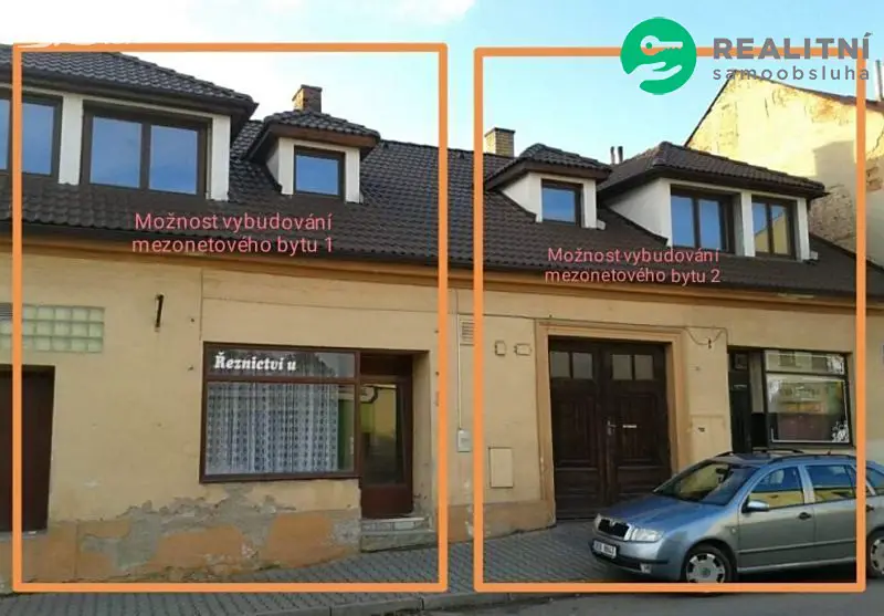 Prodej  rodinného domu 400 m², pozemek 608 m², Brněnská, Moravská Třebová - Předměstí