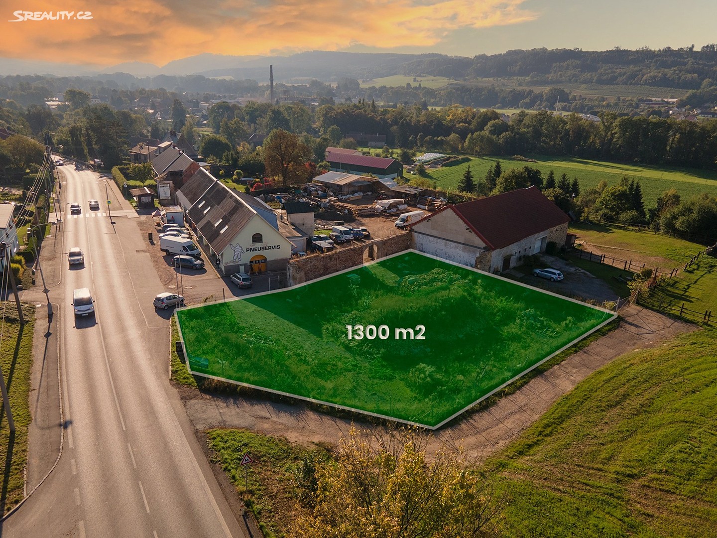 Prodej  stavebního pozemku 1 300 m², Doudleby nad Orlicí, okres Rychnov nad Kněžnou