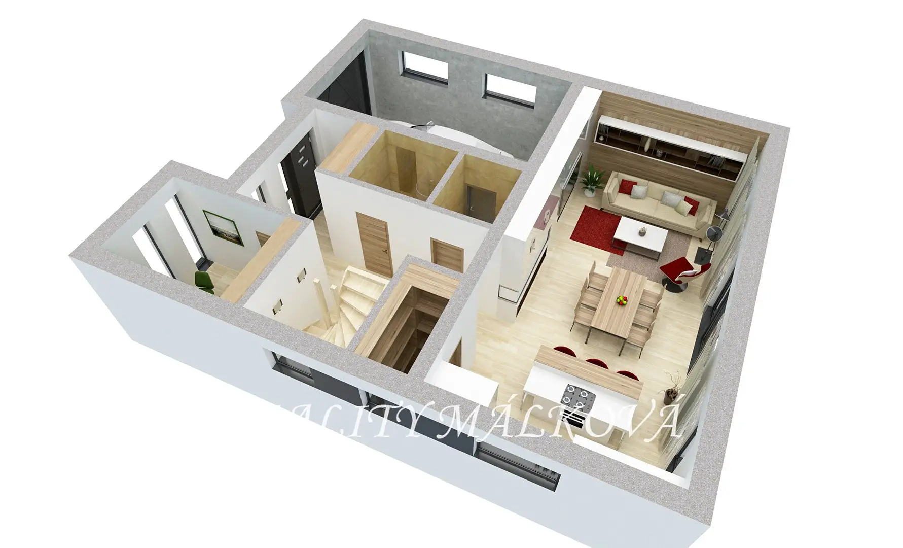 Prodej  rodinného domu 149 m², pozemek 750 m², Srch, okres Pardubice