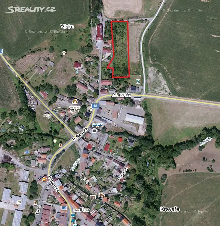 Prodej  zahrady 128 m², Kravaře, okres Česká Lípa