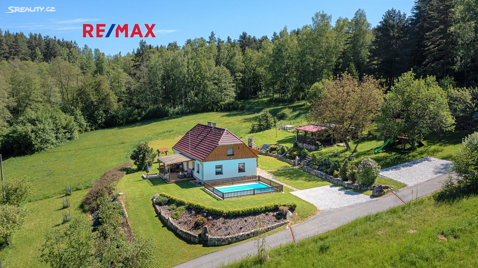 Prodej  rodinného domu 190 m², pozemek 22 535 m², Kájov - Novosedly, okres Český Krumlov