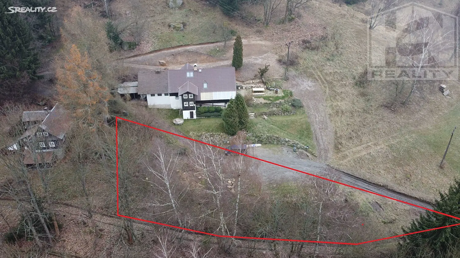 Prodej  stavebního pozemku 864 m², Albrechtice v Jizerských horách, okres Jablonec nad Nisou