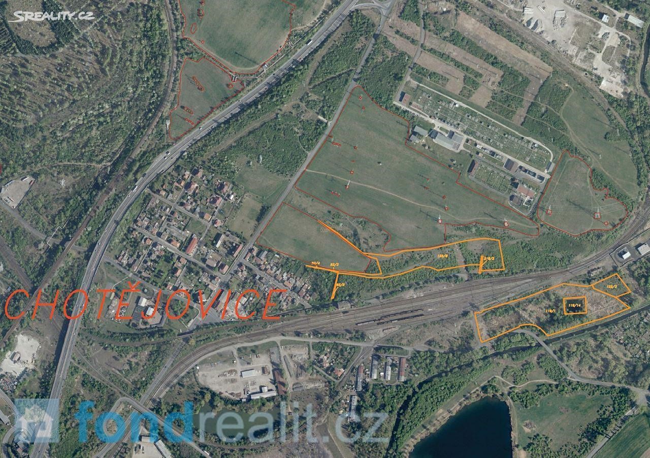 Prodej  pozemku 50 283 m², Světec, okres Teplice