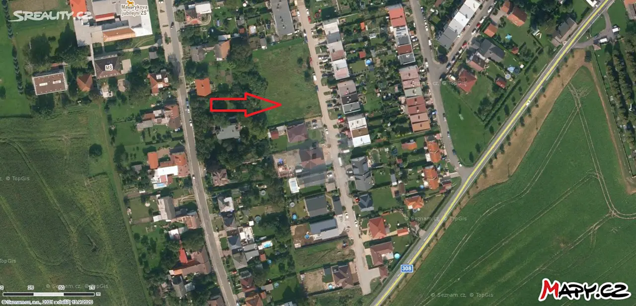 Prodej  stavebního pozemku 815 m², Černilov, okres Hradec Králové